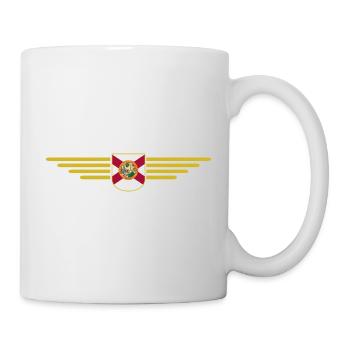 T-shirt Fan Floride – Sun & Beach - Mug blanc - blanc - Droite
