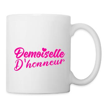 Demoiselle D'honneur EVJF Future Mariée Mariage - Mug blanc - blanc - Droite