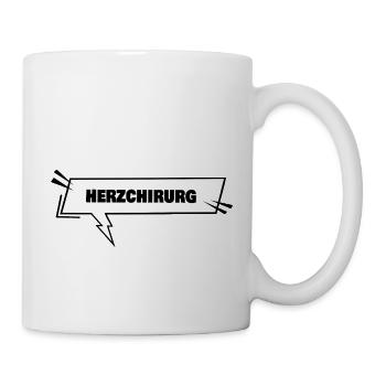 Education Cardiac Surgeon - Mug - white - Right