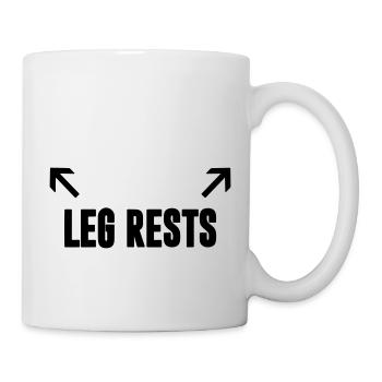 repose-jambes - Mug blanc - blanc - Droite