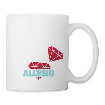 Kostbar Allesio - Tasse - Weiß - Rechts