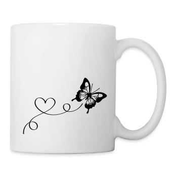 Butterfly Love - Mug - white - Right