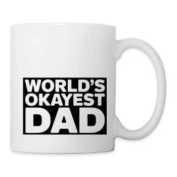 Le papa le plus discret du monde - Mug blanc - blanc - Droite