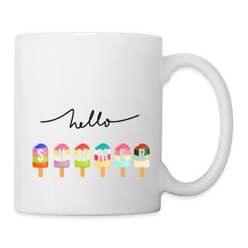 Hello Summer - Mug - white - Right