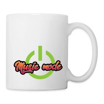 Music Mode – Power on for the sound of your life - Mug - white - Right