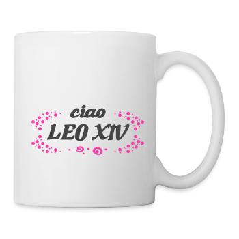 ciao Léon XIV - Mug blanc - blanc - Droite