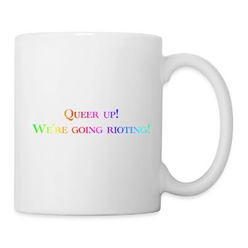 Queer Up - Mug - white - Right