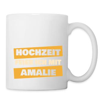 Amalie - Mug blanc - blanc - Droite