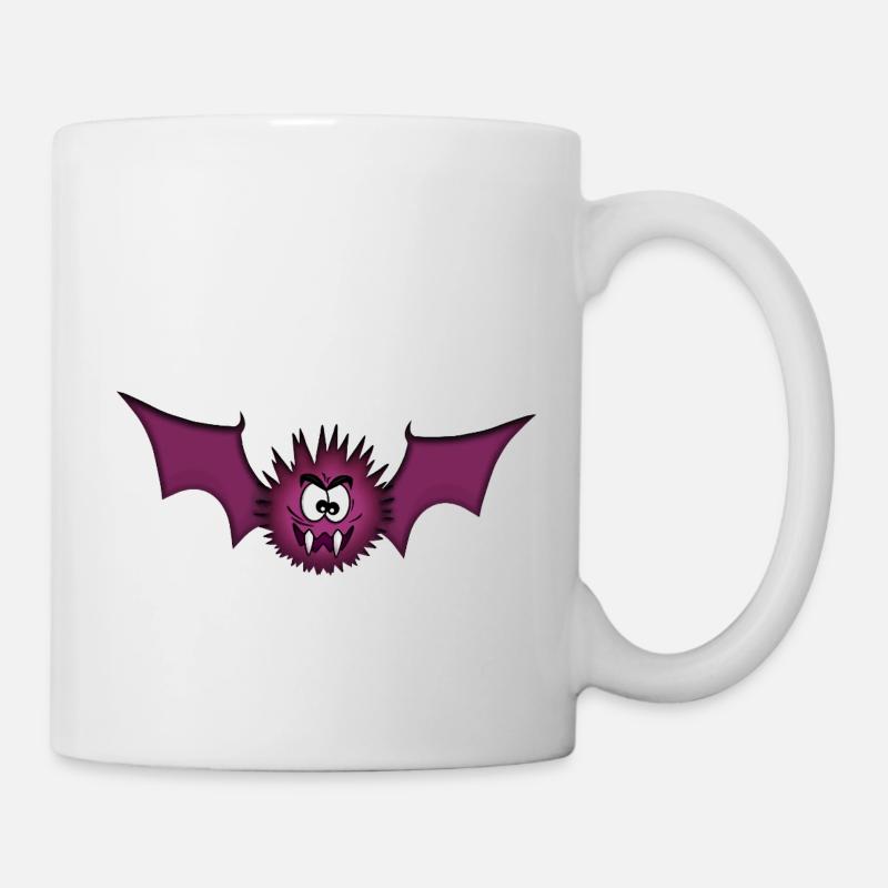 Vampir-Fledermaus - Tasse - Weiß