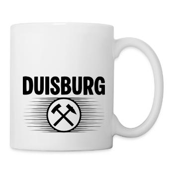 Duisburg Glueck auf - Tasse - Weiß - Rechts