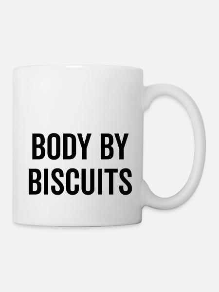 Körper von Biscuits - Tasse - Weiß