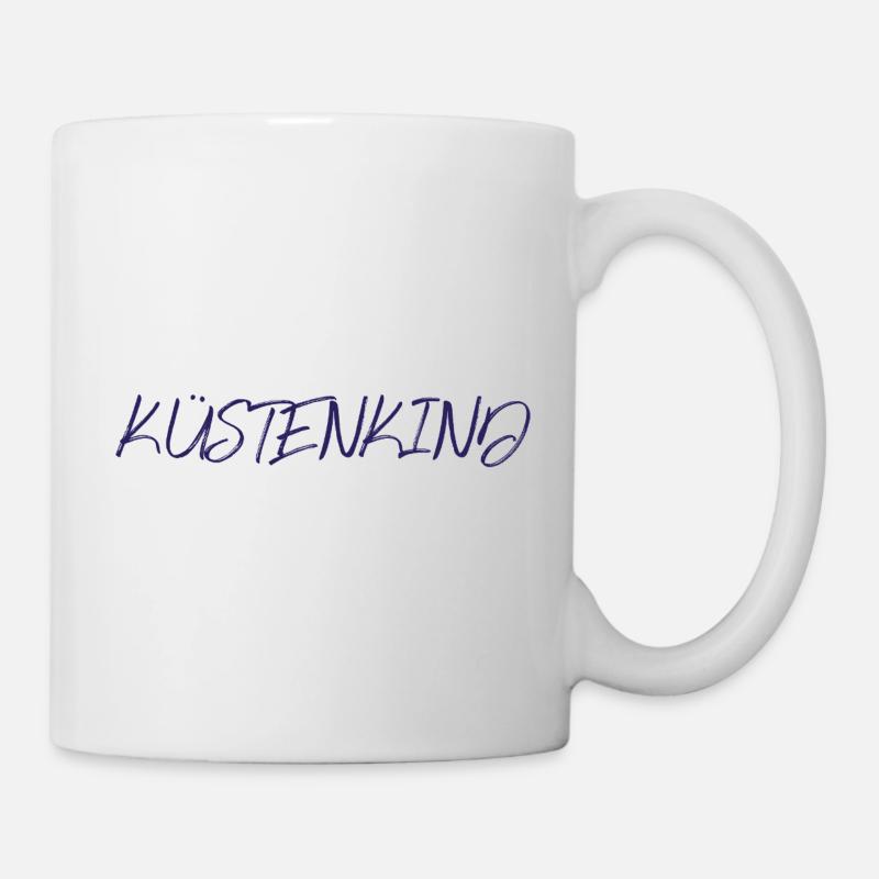 Kuestenkind, marine - Mug blanc - blanc