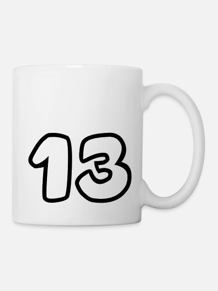 13 - Mug blanc - blanc