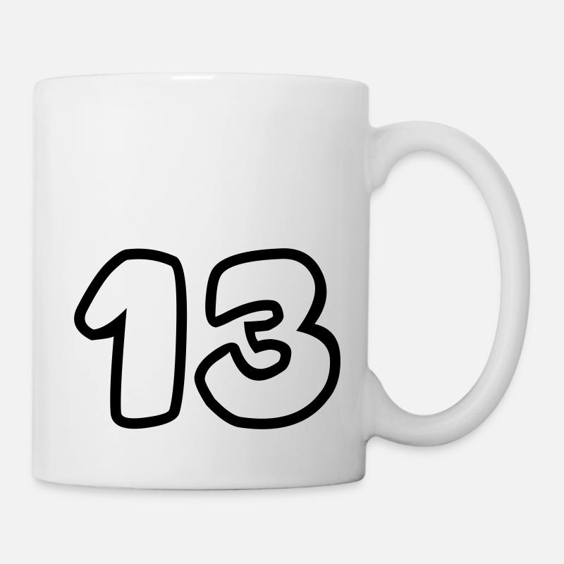 13 - Mug blanc - blanc