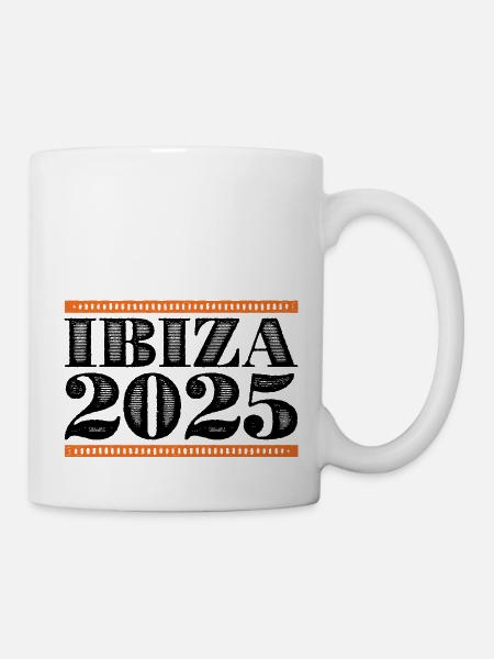 Ibiza 2025 - Tasse - Weiß