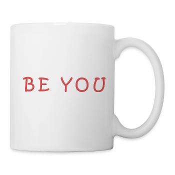 Motif inspirant avec manifestation personnelle - Mug blanc - blanc - Droite