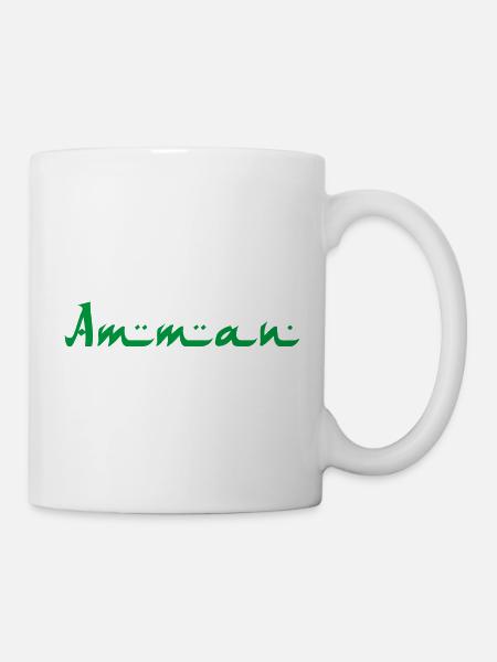 Amman - Tasse - Weiß
