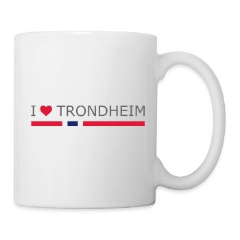 I love Trondheim - Norway - Norge - Norwegen - Mug - white - Right