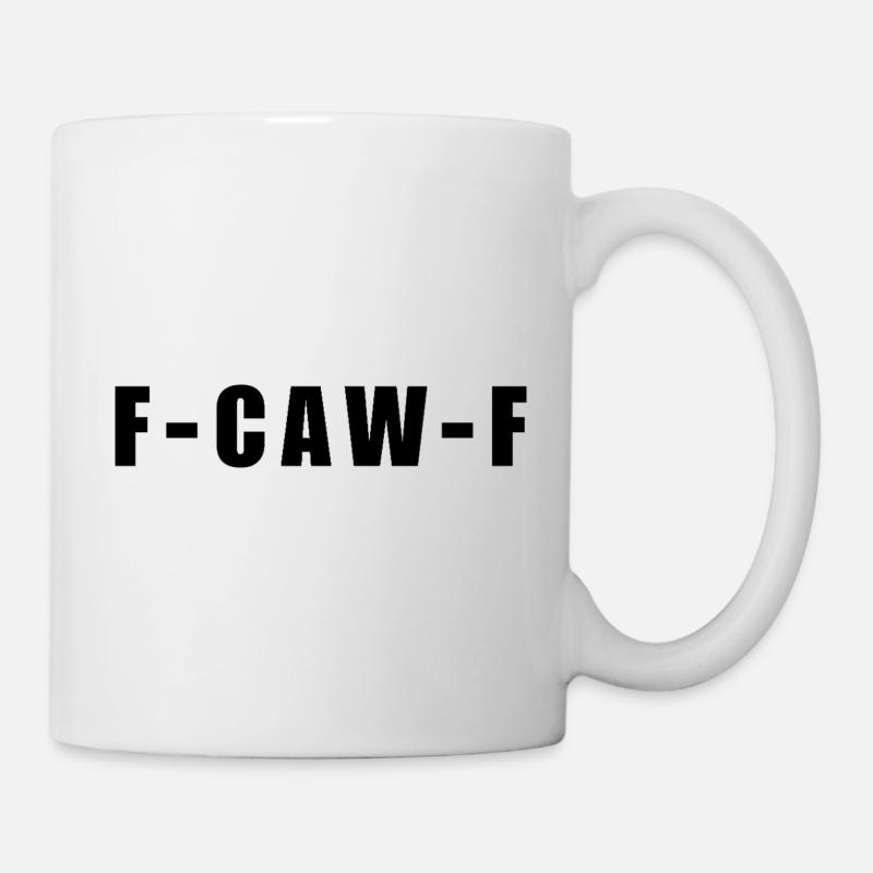 f-caw-f - Tasse - Weiß
