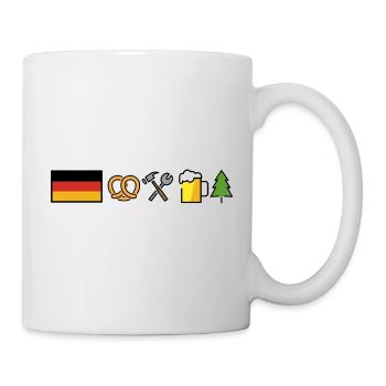 Germany Design - Mug - white - Right