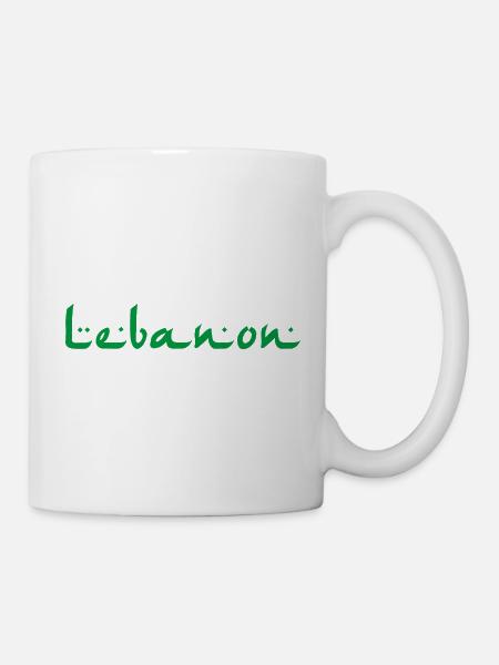 Lebanon - Tasse - Weiß
