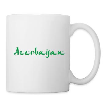 Azerbaïdjan Aserbaidschan - Mug blanc - blanc - Droite