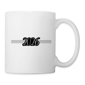 2026 Jahr - Tasse - Weiß - Rechts