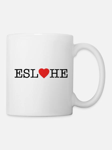 Eslohe - Tasse - Weiß