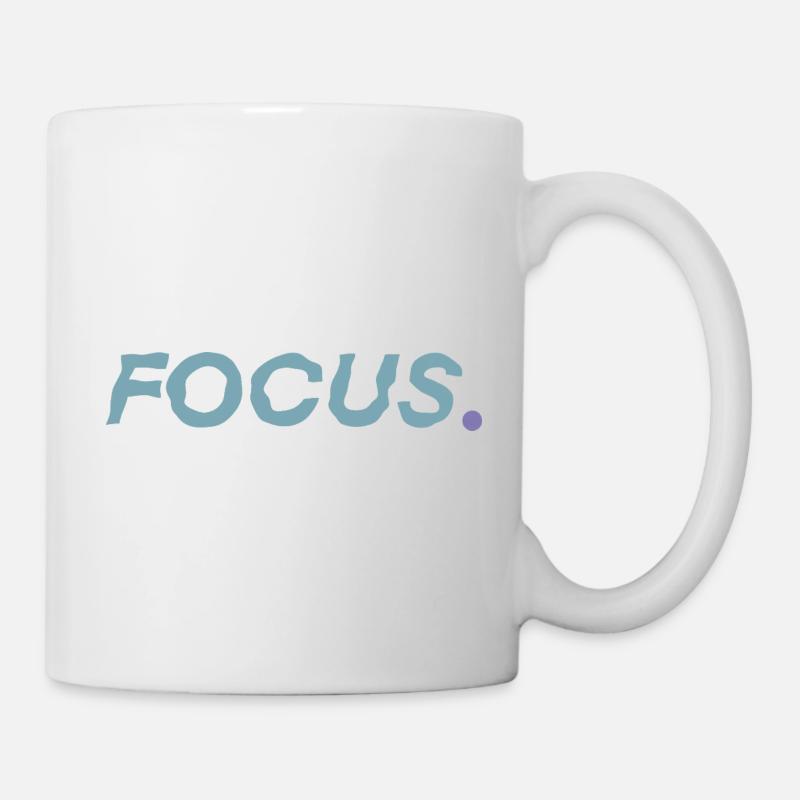 Focus - Tasse - Weiß