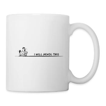 Je vais mettre ce jeu de mots - Mug blanc - blanc - Droite
