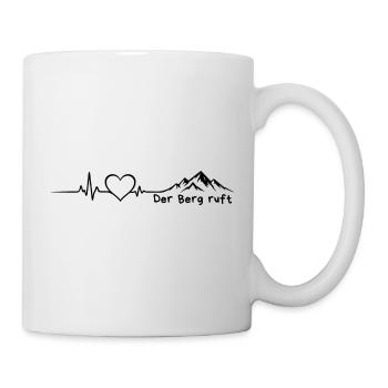 The mountain is calling - Mug - white - Right