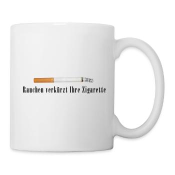 Cigarette Illustration Vintage - Mug - white - Right