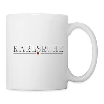 T-shirt de fan de Karlsruhe – Pour de vrais fans - Mug blanc - blanc - Droite