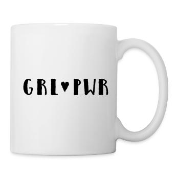 Girl 🖤 Power - Mug - white - Right