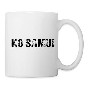 Ko Samui Thailand Palmen - Tasse - Weiß - Rechts