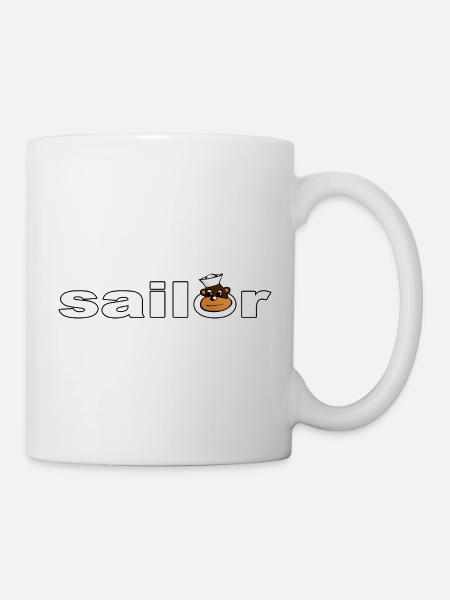 SAILOR - Tasse - Weiß