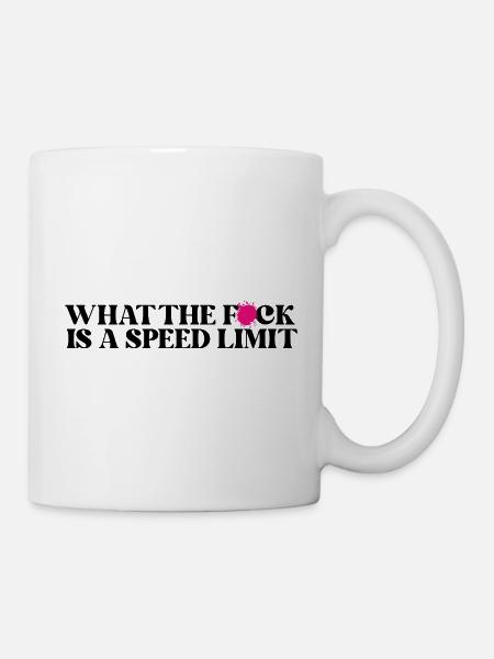 Auto - Tasse - Weiß