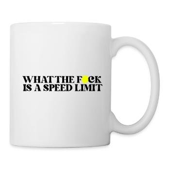 Voiture - Mug blanc - blanc - Droite