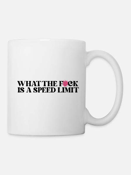 Auto - Tasse - Weiß