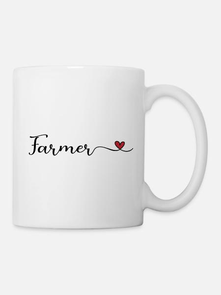 Farmer - Tasse - Weiß
