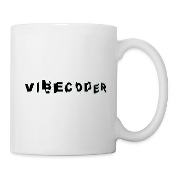 VibeCoder Glitch Neon - Mug - white - Right