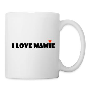 OMA. MAMA. OMA. MUTTERTAG - Tasse - Weiß - Rechts