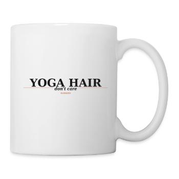 Yoga Hair - Don’t Care Namasté - Mug blanc - blanc - Droite