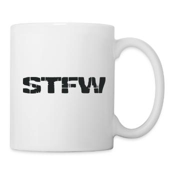STFW - Search the fucking web - Mug blanc - blanc - Droite