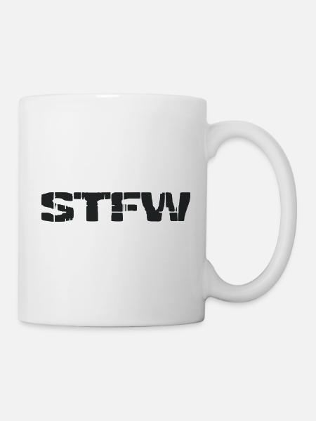 STFW - Search the fucking web - Tasse - Weiß