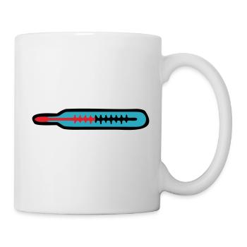 Thermometer Medicine Pediatrician Practice Practice Team - Mug - white - Right