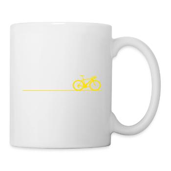 Fahrrad Radsport Geschenk - Tasse - Weiß - Rechts