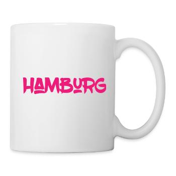 Hamburg - Hansestadt - Alster - Elbe - Hafen - Tasse - Weiß - Rechts