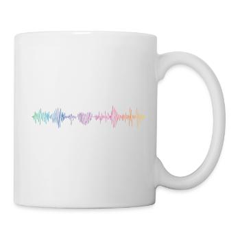 music_beat - Mug blanc - blanc - Droite