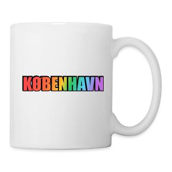 Kbenhavn LGBT Rainbow Copenhagen - Mug - white - Right